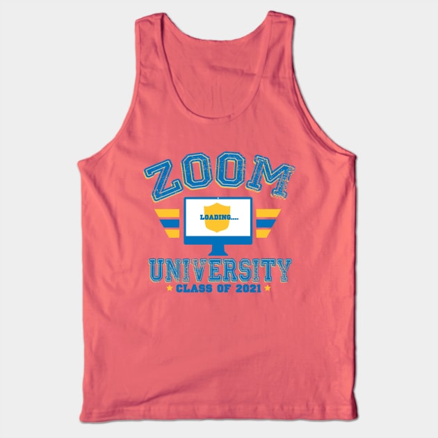 Zoom University - Monitor Edition Tank Top by Teeman